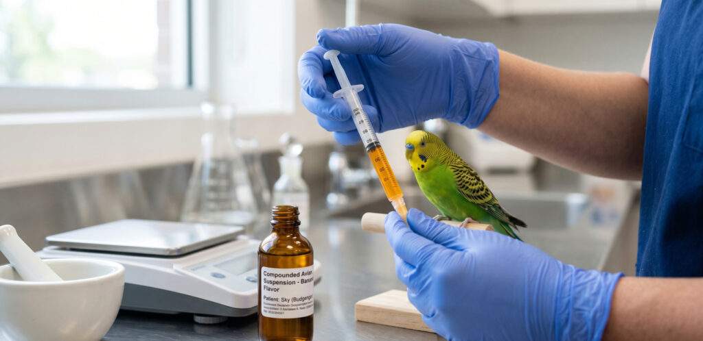 why birds need compounded medicine